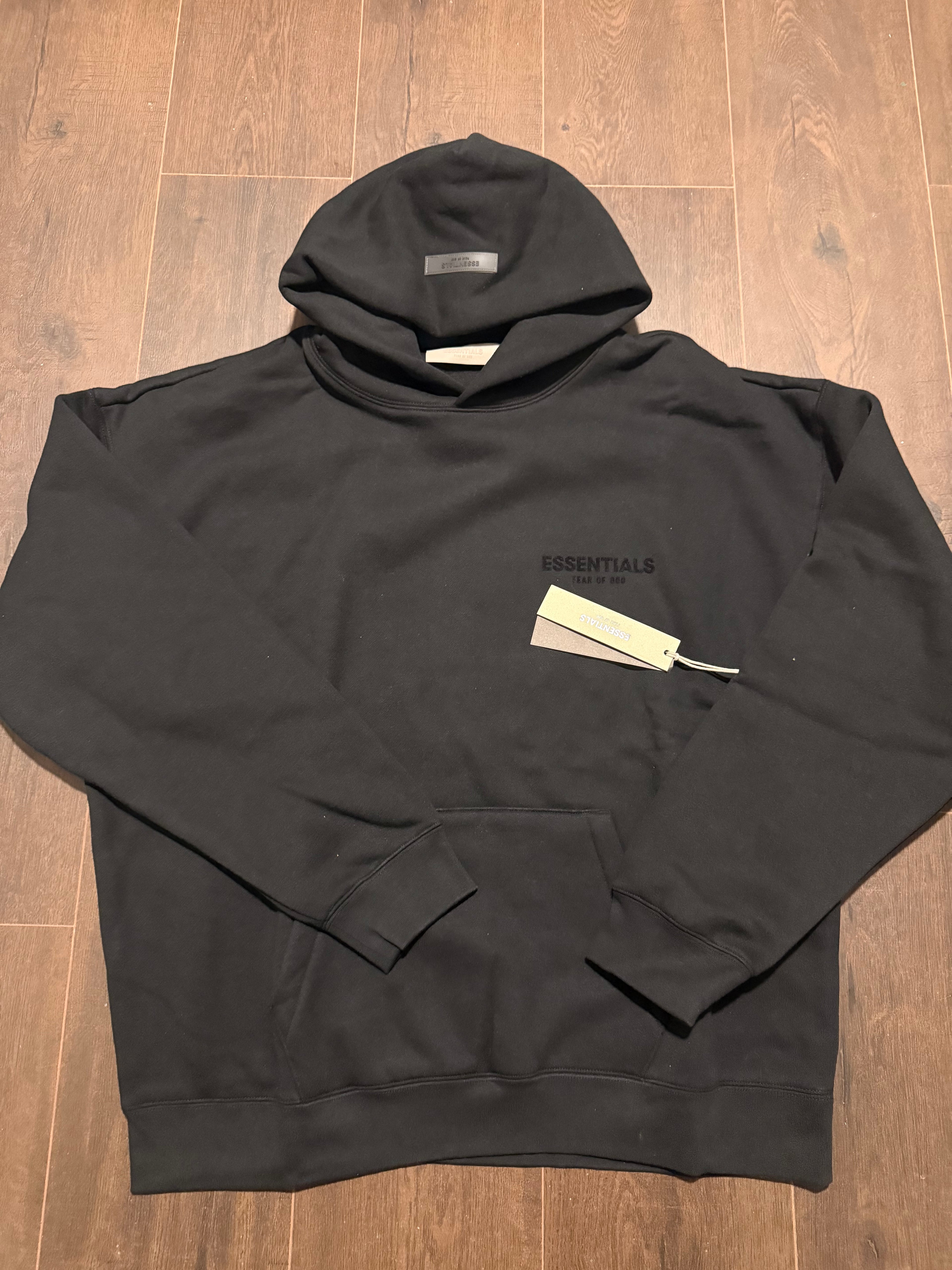 Essentials black limo Hoodie