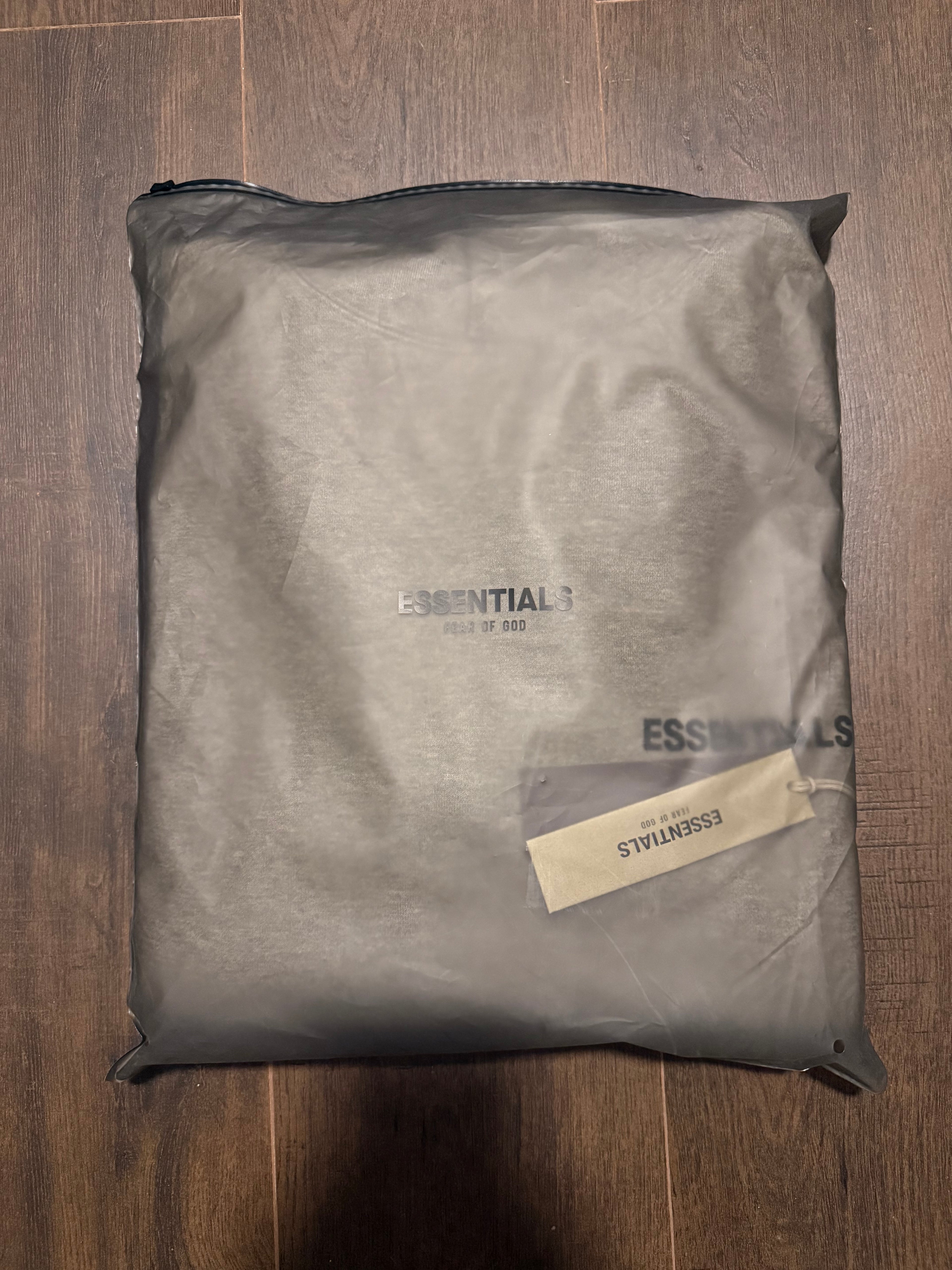 Essentials Dark oat Hoodie