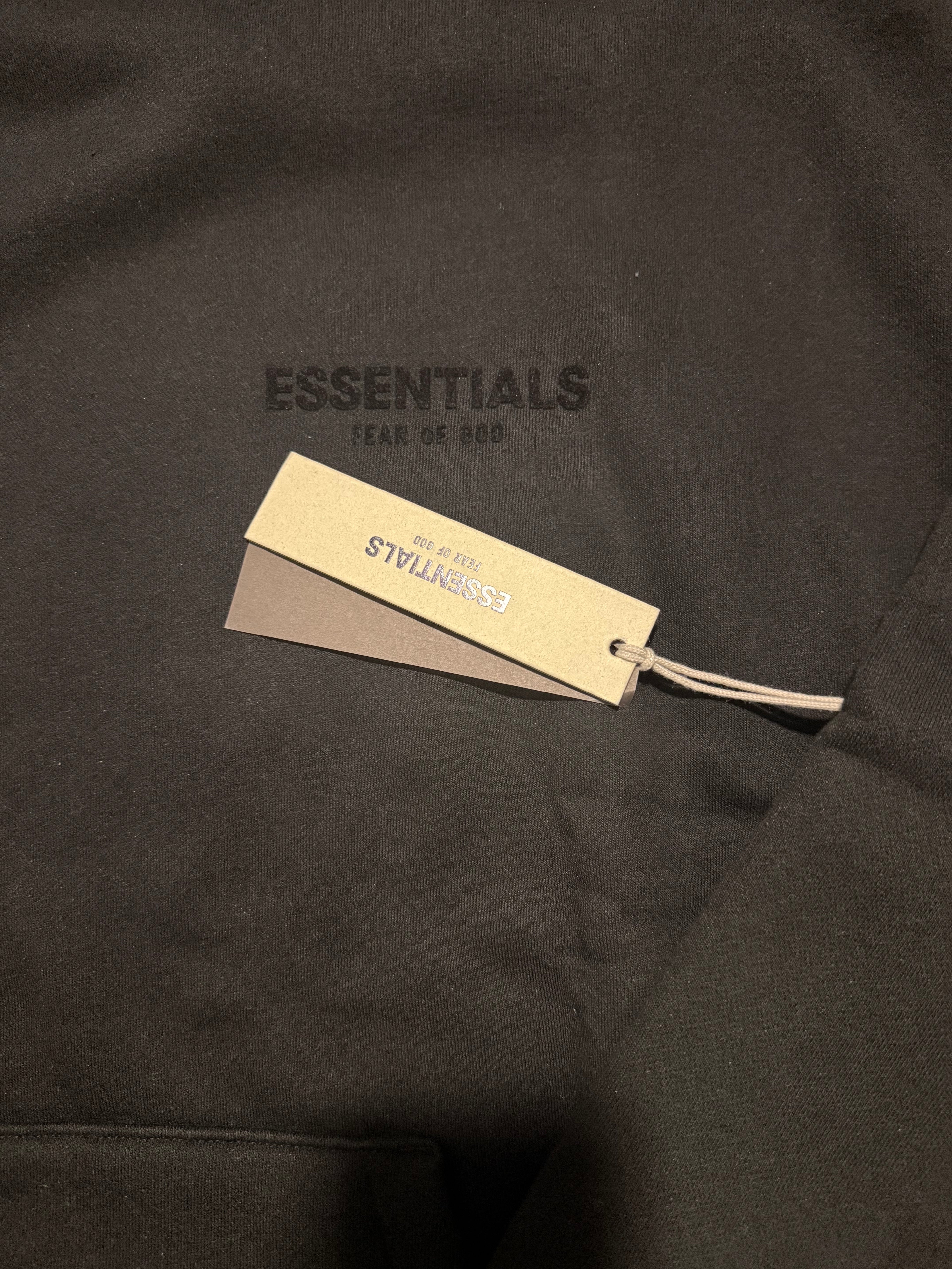 Essentials black limo Hoodie