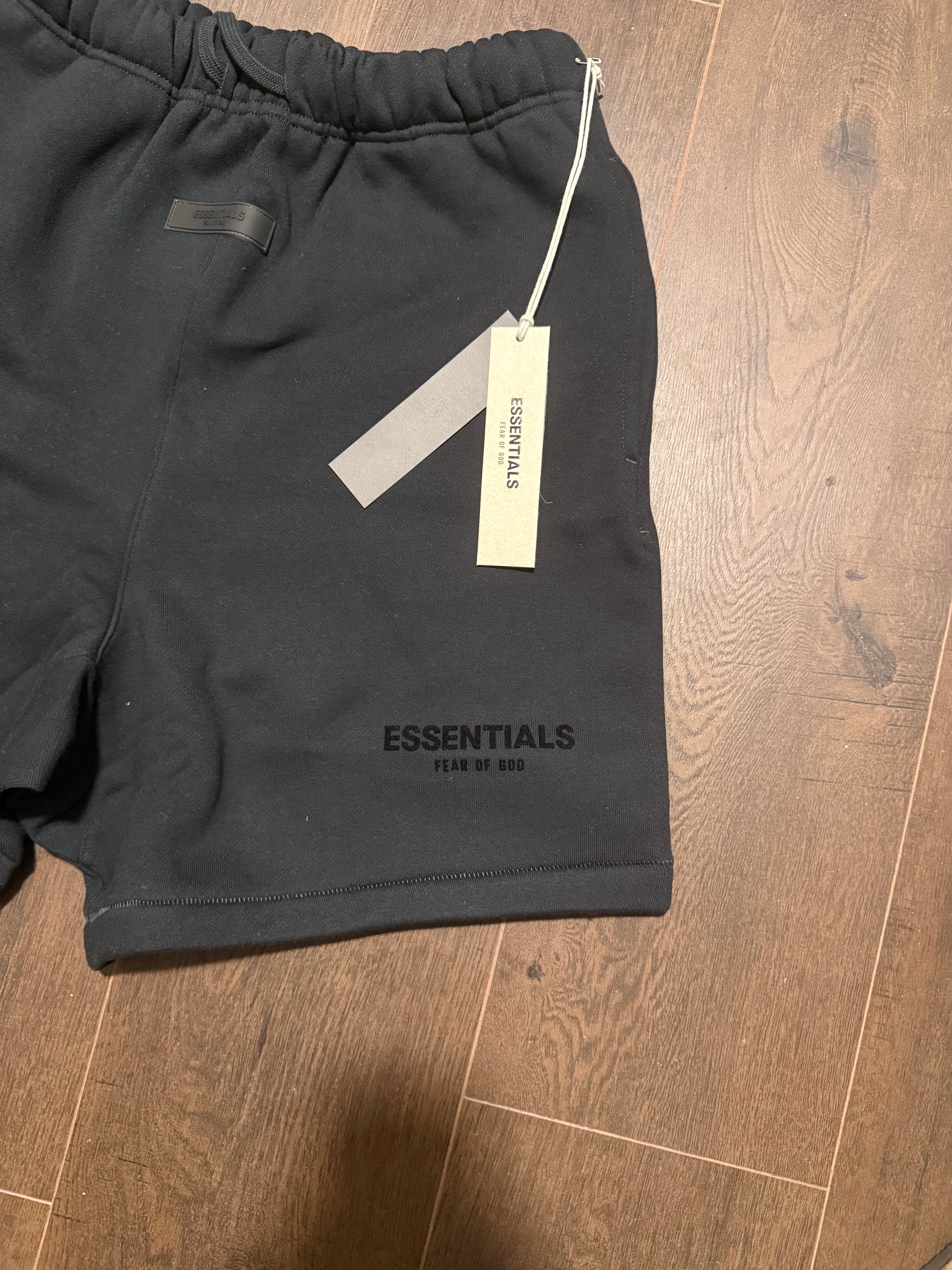 Essentials, black limo shorts