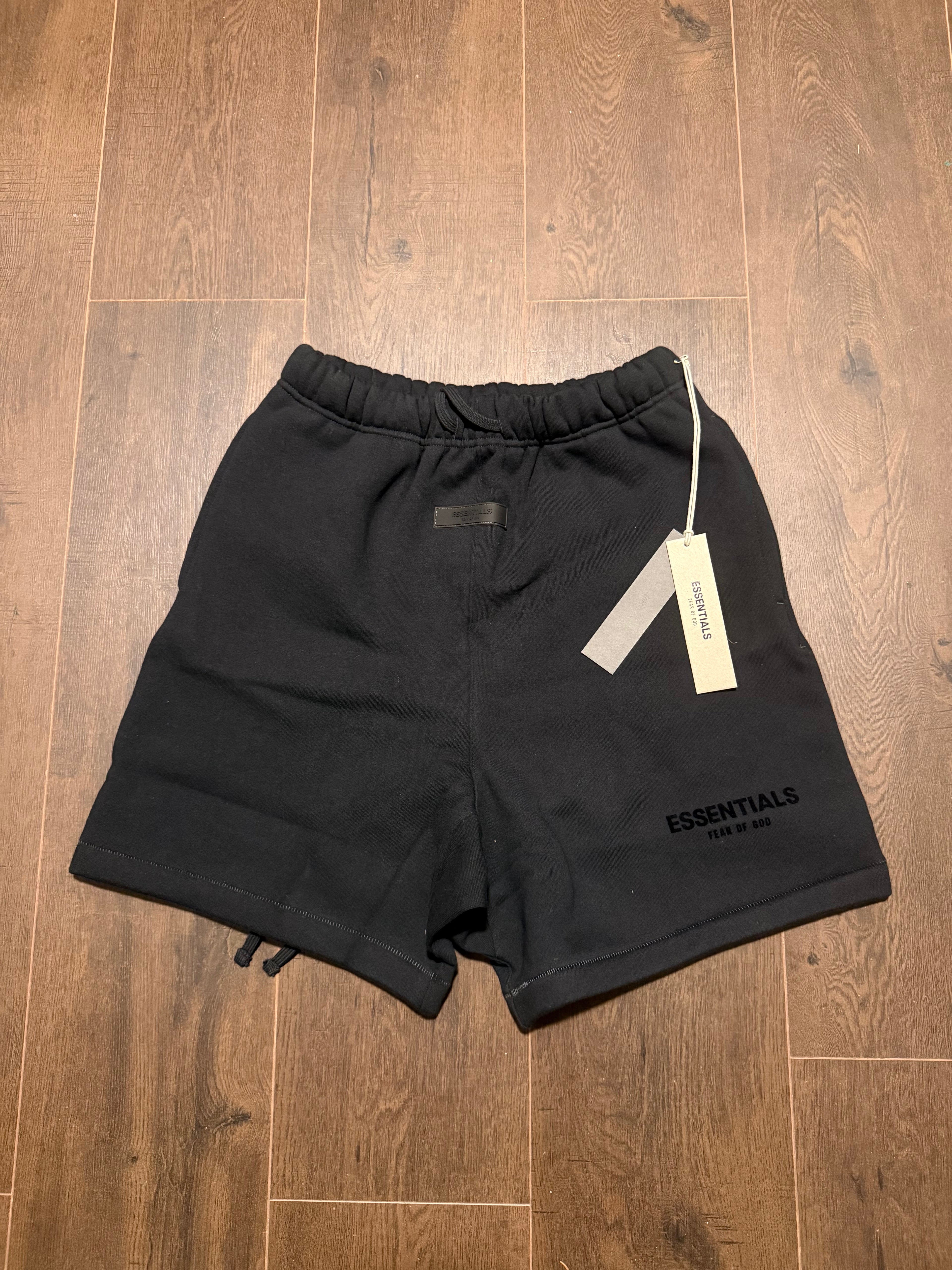 Essentials, black limo shorts