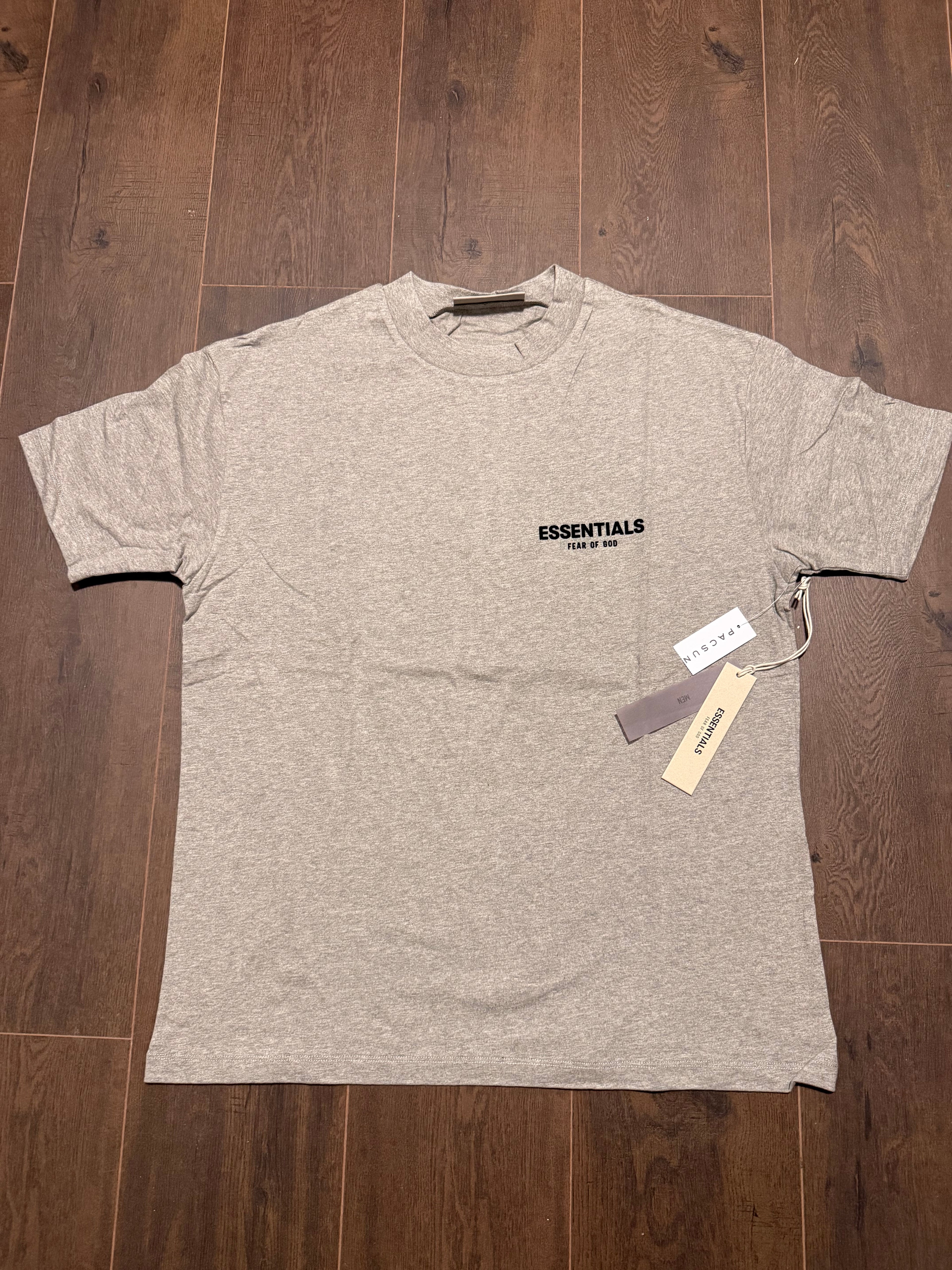 Essentials, dark oat T-shirt